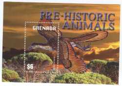 Grenada, Prehistoric animals, 1 stamp