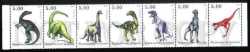Kuril Islands, Prehistoric animals, 8 stamps