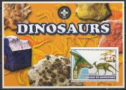 Mauritania, Prehistoric animals, 2003, 1 stamp