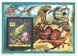 Guyana, Prehistoric animals, 1995, 1 stamp (imperf.)