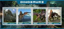 Mali, Prehistoric animals, 2021, 12 stamps