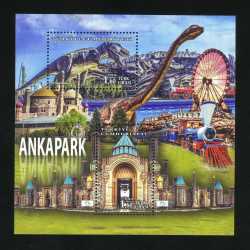 Turkey, Prehistoric animals, 2017, 2 stamps