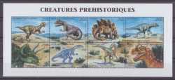 Madagascar, Prehistoric animals, 8 stamps