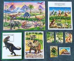 Sierra Leone, Prehistoric animals, 1998, 19 stamps