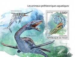 Niger, Prehistoric animals, 2019, 1 stamp
