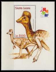 Sierra Leone, Prehistoric animals, 2001, 1 stamp
