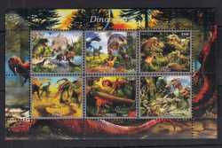 Togo, Prehistoric animals, 2016, 6 stamps