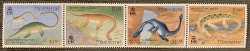 Montserrat, Prehistoric animals, 1994, 4 stamps