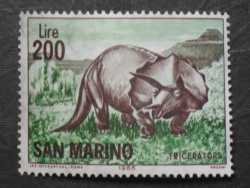 San Marino, Prehistoric animals, 1965, 1 stamp