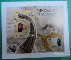 Гвинея-Бисау, Доисторические животные, 2005, 1 шт. (б/з)
